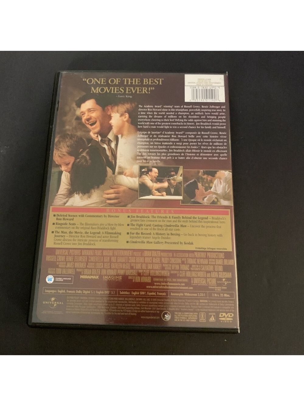 Universal Pictures Cinderella Man DVD - Picture 4 of 4